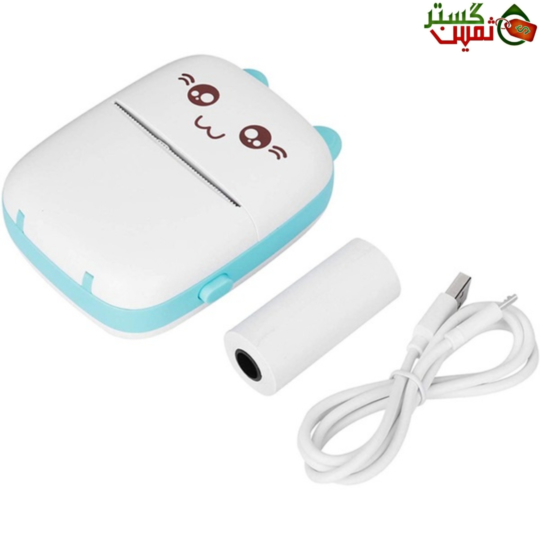  مینی چاپگر بی سیم بلوتوث حرارتی بدون جوهرپرینتر حرارتی قابل حمل به شما این امکان را می‌دهد تا تصاویر عکاسی شده در همان لحظه، یادداشت‌ها، لیست‌های خرید روزانه و تصاویر آلبوم خود را در هر زمان و مکانی به راحتی چاپ کنید. استفاده از این پرینتر حرارتی بسیار آسان است. تنها کافی است اپلیکیشن iprint را برروی گوشی اندروید یا iOS خود دانلود و نصب نمایید. توسط اپلیکشن اختصاصی این پرینتر می‌توانید نوشته‌ها و تصاویر خود را ویرایش کنید و آن را برای چاپ ارسال کنید. این پرینتر حرارتی قابل حمل با ابعاد کوچک خود مجهز به یک باتری 1000 میلی‌آمپری لیتیوم یونی است.اپلیکیشن : دارد iOS-Android / Funprintوضوح چاپ : 230 DPIقابلیت چاپ بر روی لیبل حرارتی : داردقابلیت چاپ بر روی کاغذ حرارتی (کاغذ دستگاه پوز) ظرفیت باطری : هزار میلی آمپر