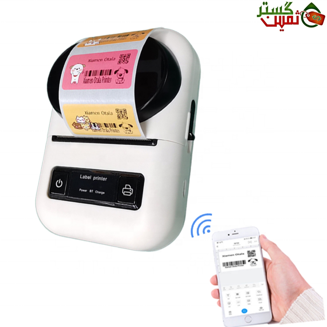   پرینتر پرتابل حرارتی لیبل و فیش پرینتر مدل PT-260