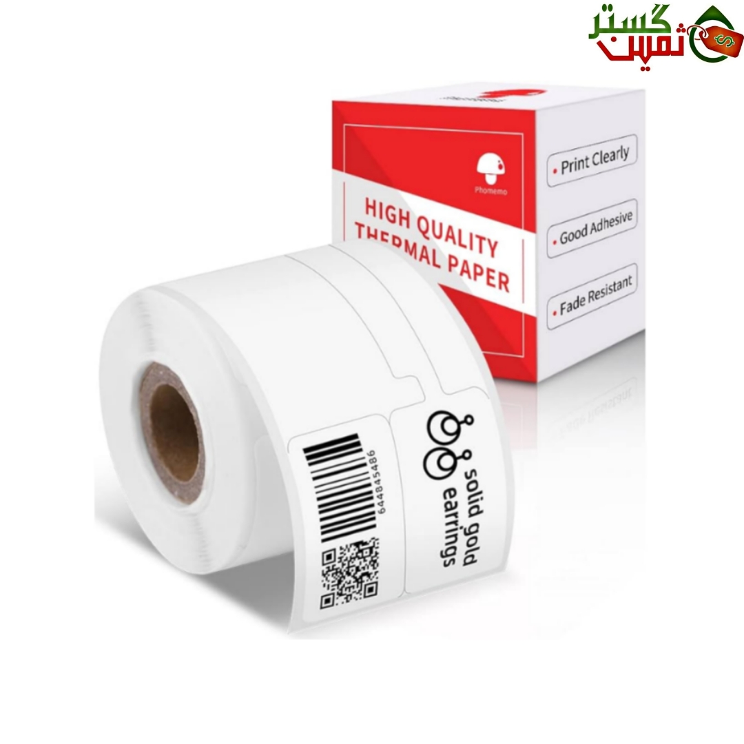  لیبل طلا و جواهر حرارتی مقاوم در برابر آب فوممو PHOMEMO jewelry label 