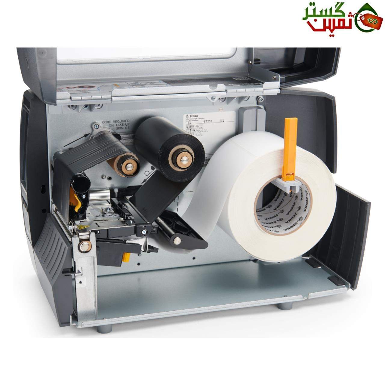   لیبل پرینتر صنعتی زبرا مدل ZEBRA ZT231 203DPI