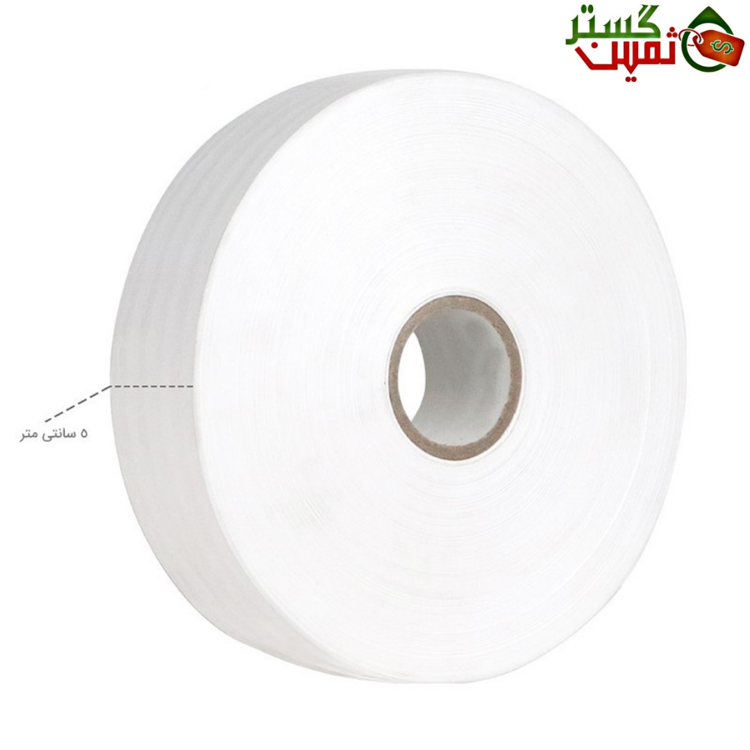  نوار تایوک 5 سانت ( tyvek label 50mm ) لیبل پارچه ای