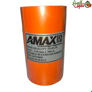 ریبون وکس نارنجی ۱۱۰ میلیمتر در ۳۰۰ متر