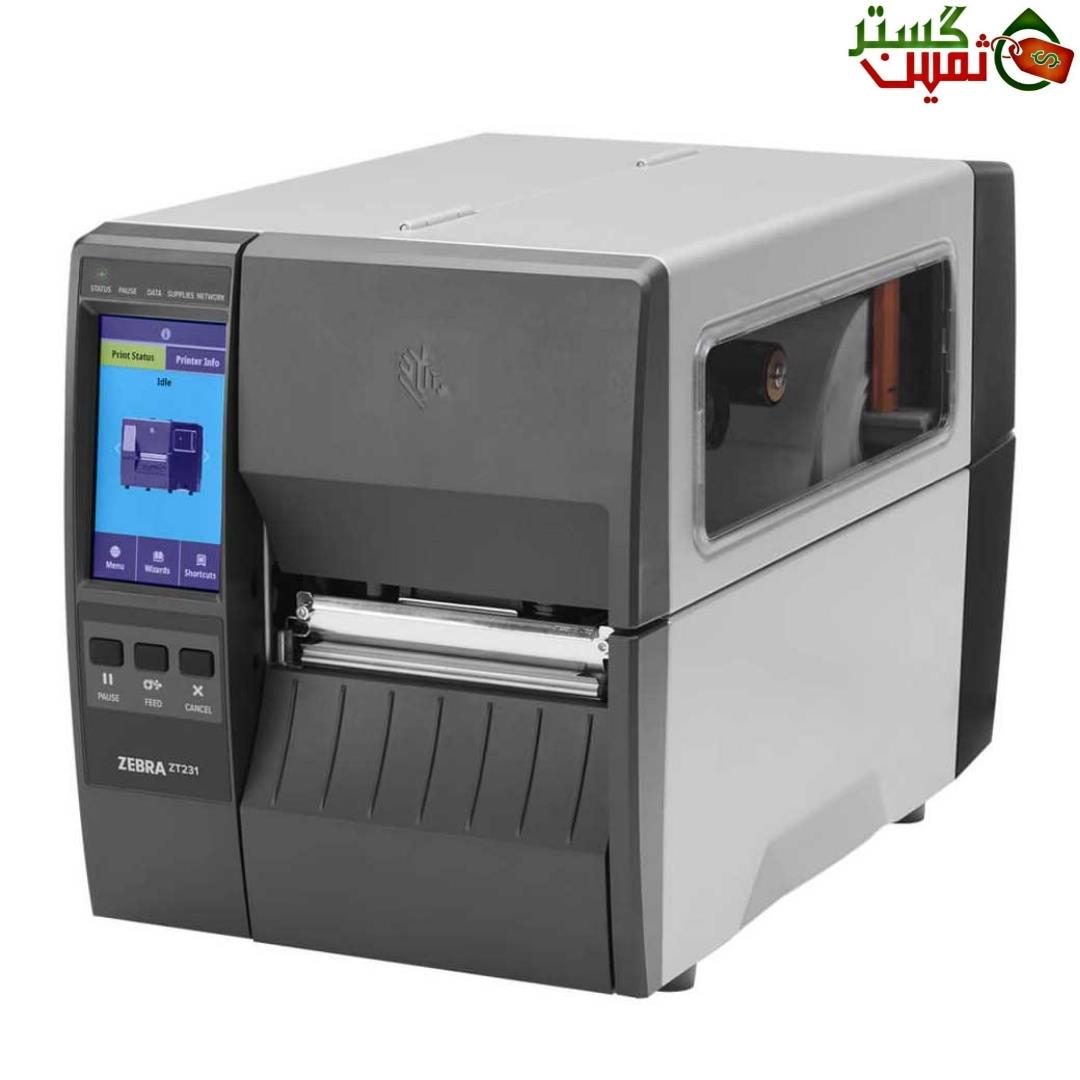  لیبل پرینتر صنعتی زبرا مدل ZEBRA ZT231 203DPI