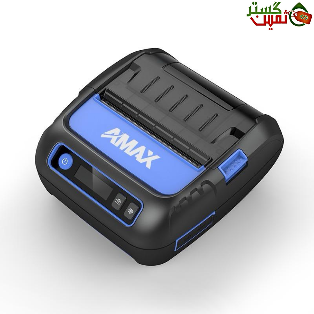 لیبل و فیش پرینتر حرارتی پرتابل ایمکس مدل AMAX TP80B