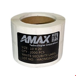 لیبل خردشونده اموال گچی 10x20