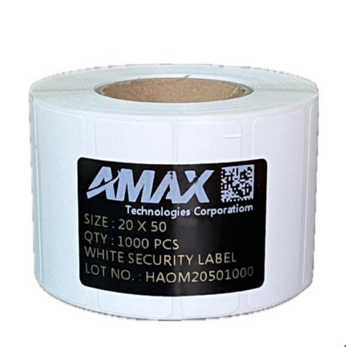 لیبل خردشونده اموال گچی 20×50