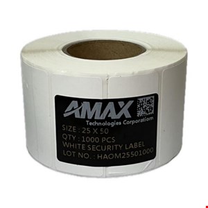 لیبل خردشونده اموال گچی 25x50