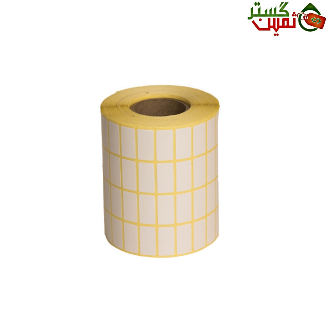 لیبل کاغذی سایز 25 × 12 چهار ردیف 10.000 عددی