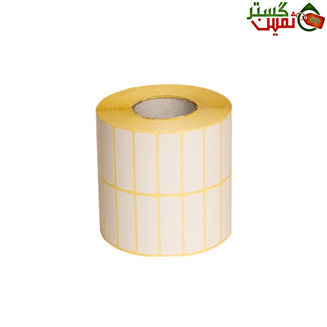 لیبل کاغذی سایز 45 × 15 دو ردیف 4000 عددی