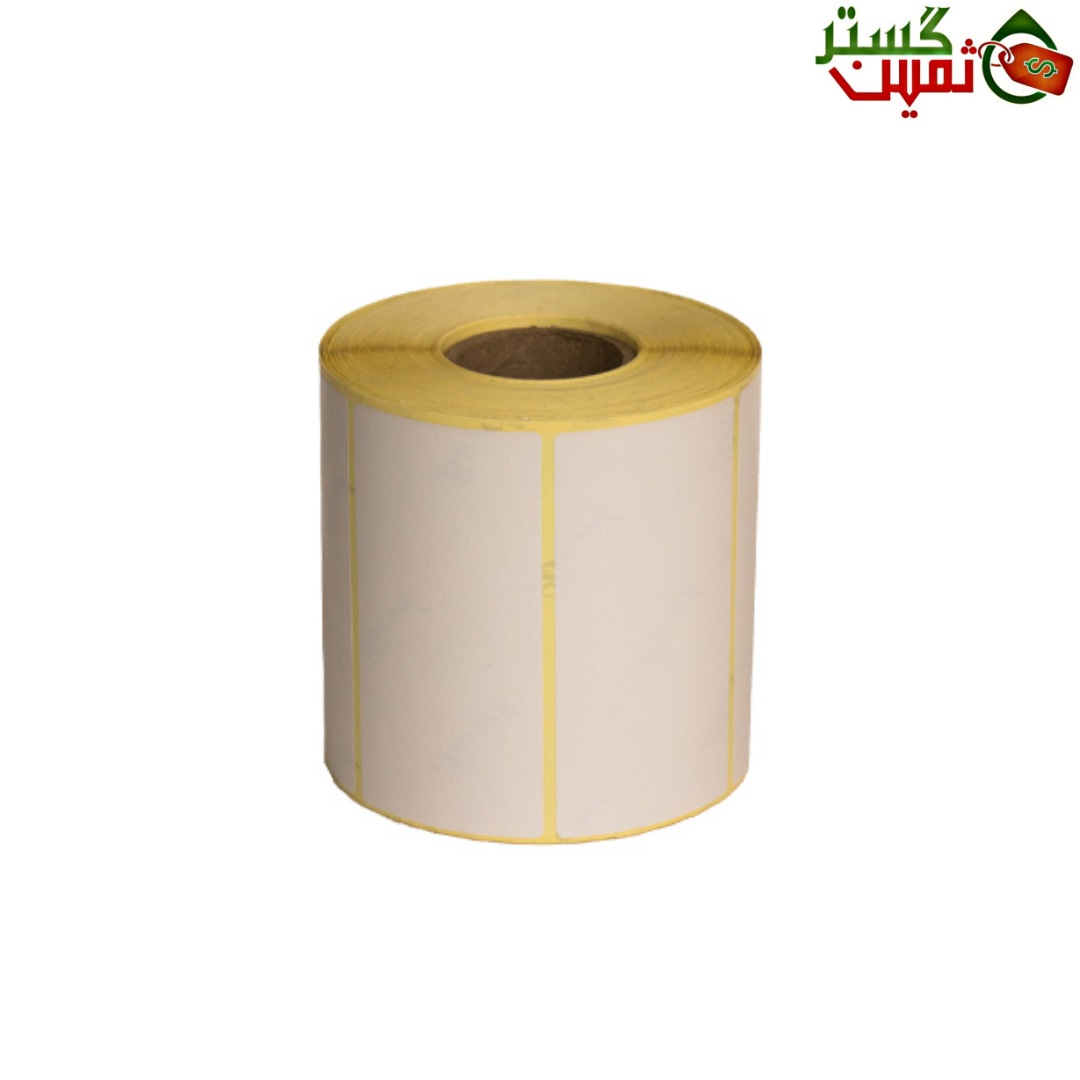 لیبل کاغذی سایز 100 × 50 تک ردیف 1000 عددی