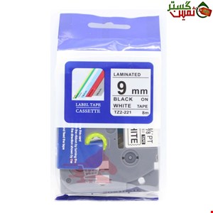 نوار لیبل پرینتر برادر کد TZE-221 غیر اورجینال (TZ2-221)