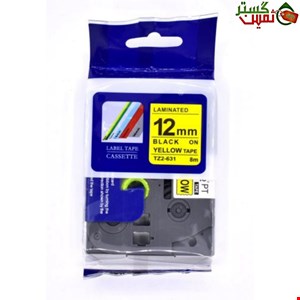 نوار لیبل پرینتر برادر کد TZE-631 غیر اورجینال (TZ2-631)