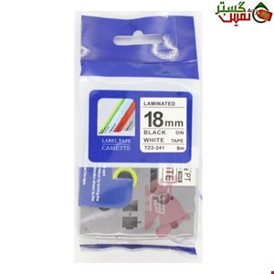 نوار لیبل پرینتر برادر کد TZE-241 غیر اورجینال (TZ2-241)