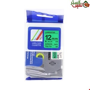 نوار لیبل پرینتر برادر کد TZE-731 غیر اورجینال (TZ2-731)