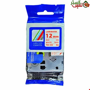 نوار لیبل پرینتر برادر کد TZE-232 غیر اورجنال (TZ2-232)